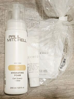 Paul Mitchell Curl Hydrating Foam 6.8 Oz  CECRED Shampoo Conditioner Scalp Scrub
